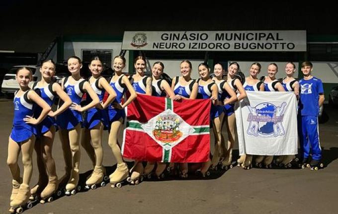 Clube de Patinação Danúbio Azul é destaque no Campeonato Catarinense