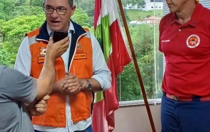 Nível do Rio Uruguai pode chegar a cota de 12 metros em Itapiranga, alerta Defesa Civil