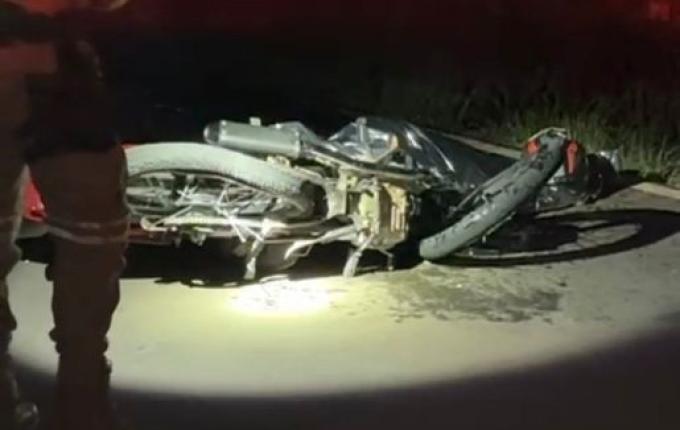 Identificado motociclista que morreu em grave acidente na SC 163, em Iporã do Oeste