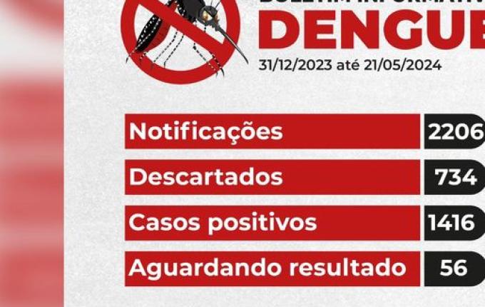 São Miguel do Oeste registra 1.416 casos de dengue em 2024
