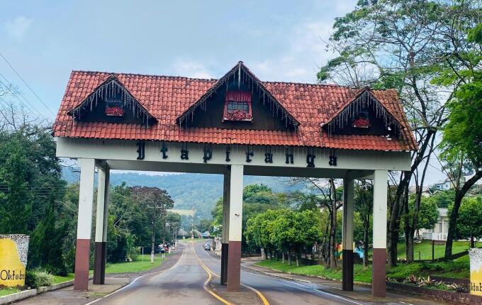 Após mais de um ano, pórtico de Itapiranga deve ser instalado nos próximos dias