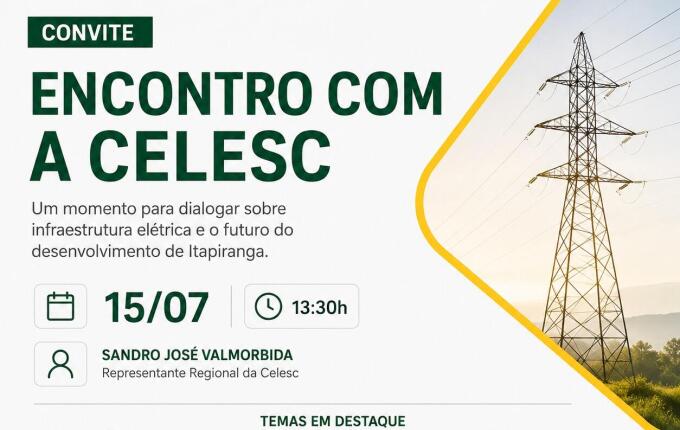 Assemit apresenta demandas da infraestrutura energética para a Celesc