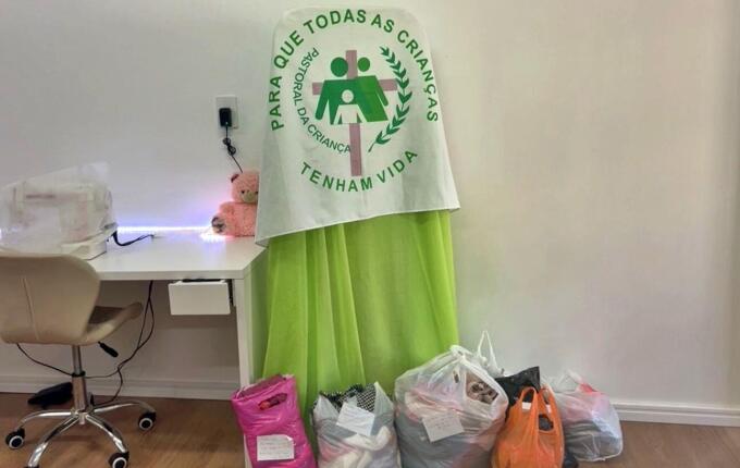 Pastoral da Criança promove arrecadações de roupas para mais de 1,2 mil crianças em São Miguel do Oeste