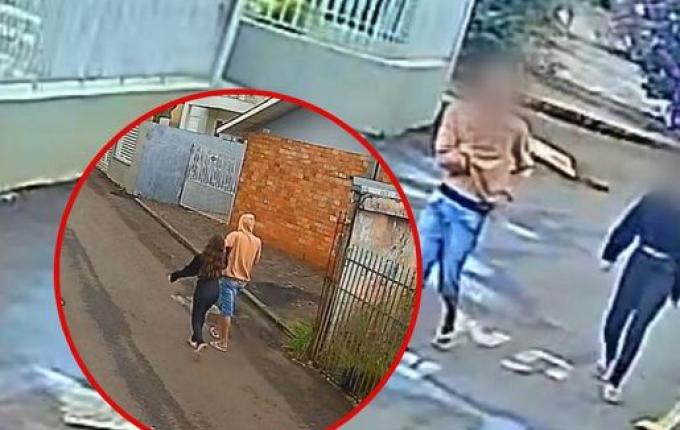 Homem ataca veículos com facão e causa tumulto no centro de SMOeste