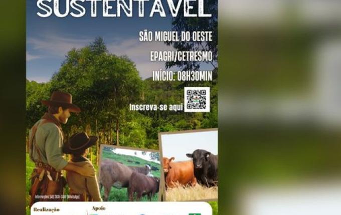 Seminário em São Miguel do Oeste discute expansão da pecuária de corte