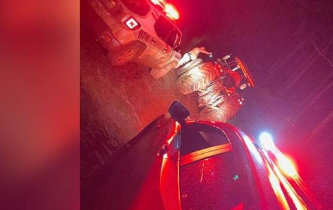 Trator furtado em Dionísio Cerqueira é recuperado e suspeitos são presos