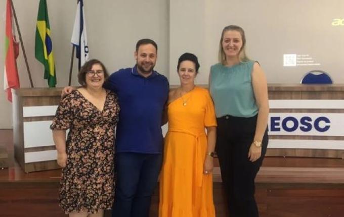 Reunião do Colegiado de Educação da Ameosc destaca temas para a comunidade educacional