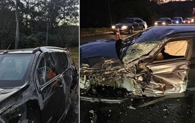 Fabiano, da dupla com César Menotti, capota carro em MG