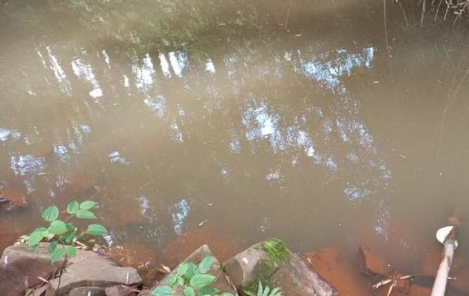 Poluição em rio pode causar falta de água em São João do Oeste