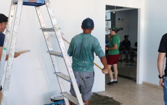 Secretaria de Saúde de Iporã do Oeste trabalha na finalização de Antessala