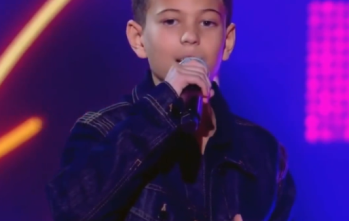 Cantor mirim de São João do Oeste participa do The Voice Kids