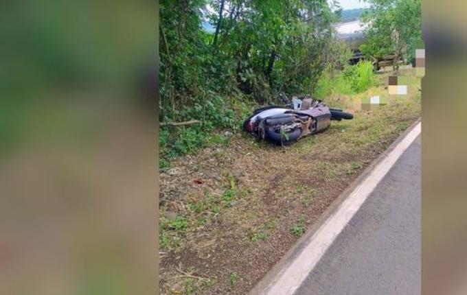 Homem morre em grave acidente de trânsito na SC-386, em Mondaí