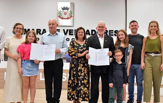 Câmara de SMO homenageia engenheiros agrônomos pelos 50 anos de carreira