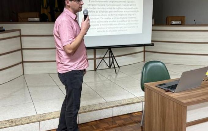 Guarujá do Sul realiza audiência pública para elaboração do plano municipal de mobilidade urbana