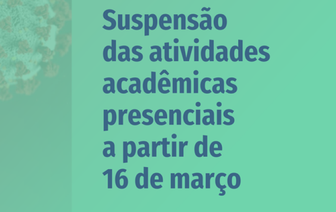 UFSC e UFFS anunciam suspensão das aulas presenciais por tempo indeterminado
