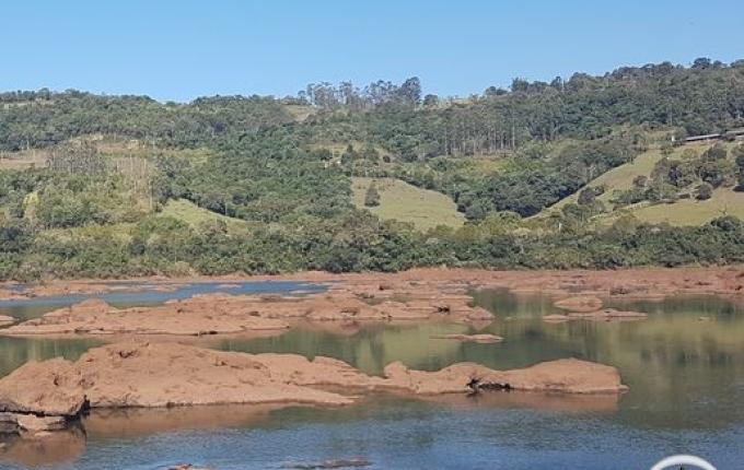 Vídeos – Baixa do Rio Uruguai é normal nessa época do ano