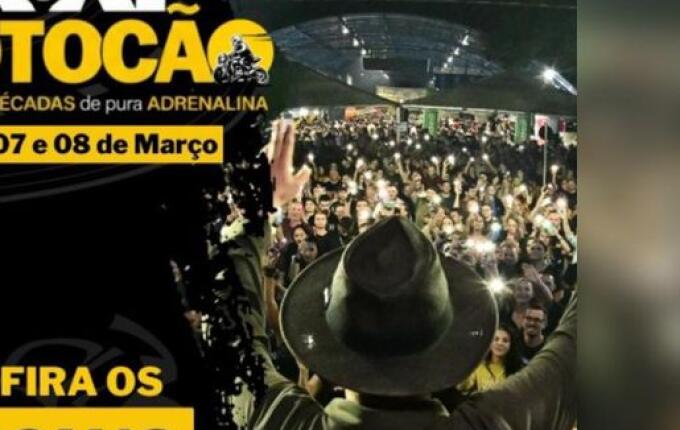 Motogrupo espera duas mil motos e mais de 20 mil pessoas no Motocão em SMO