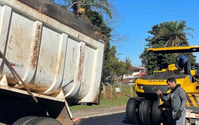 São Miguel do Oeste investe R$ 2 milhões em pavimentação de 14 ruas