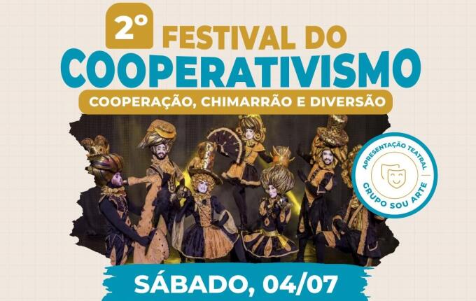 Núcleo de Cooperativas promove festival gratuito em São Miguel do Oeste