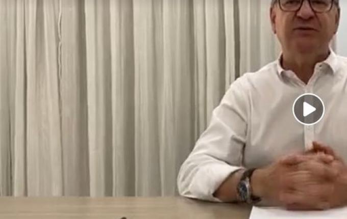 VÍDEO: Prefeito anuncia medidas e adia cobrança de impostos municipais