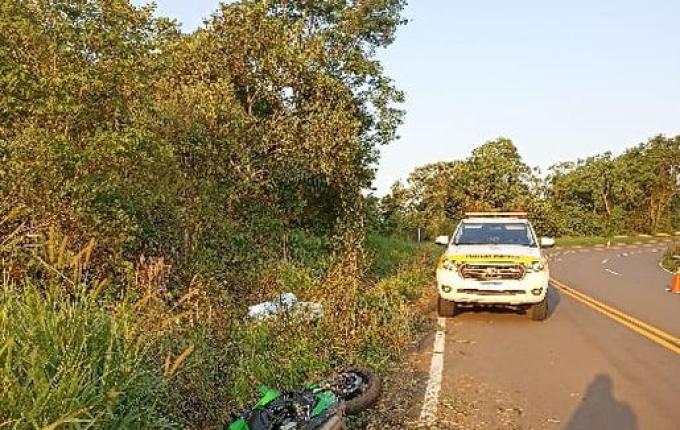 Motociclista morre em acidente na SC 480