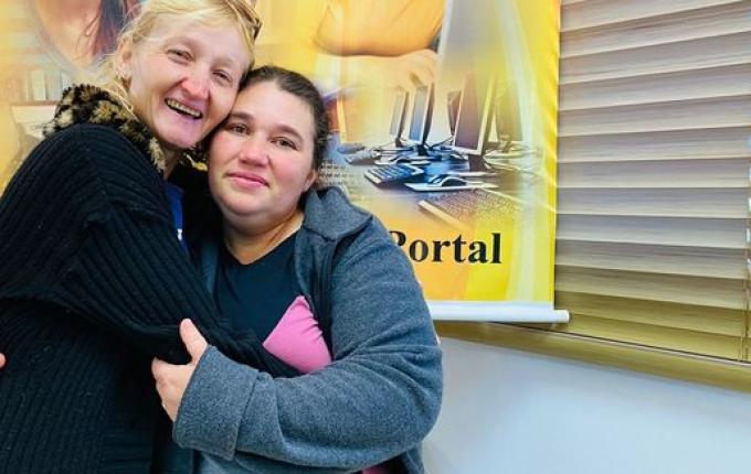 Primas se reencontram após 34 anos através da Rádio itapiranga