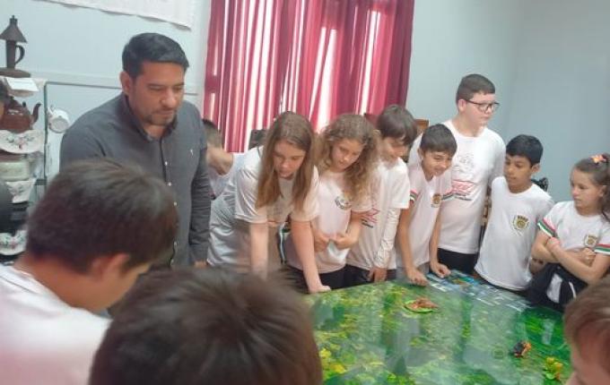 Projeto “Fotografia” é realizado por alunos da Escola Libório Kuhn de Palma Sola