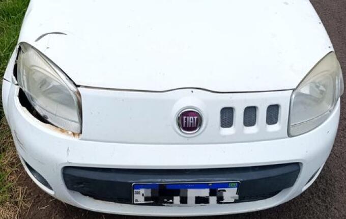 Adolescente fica ferido em colisão entre carro e bicicleta elétrica em Iporã