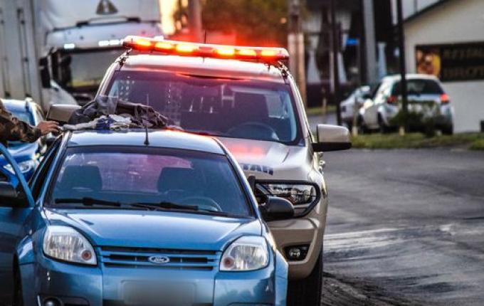 PM atende ocorrência de posse de drogas em São Miguel do Oeste