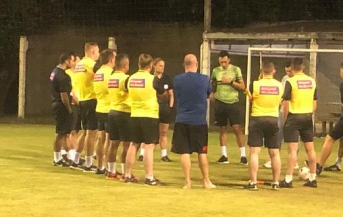 LEF realiza preparação com árbitros visando final do Campeonato Regional