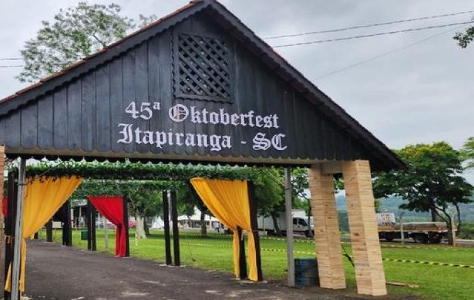 45ª Oktoberfest inicia na cidade nesta sexta-feira