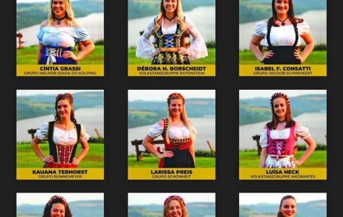 Soberanas da 45ª Oktoberfest de Itapiranga serão definidas neste sábado