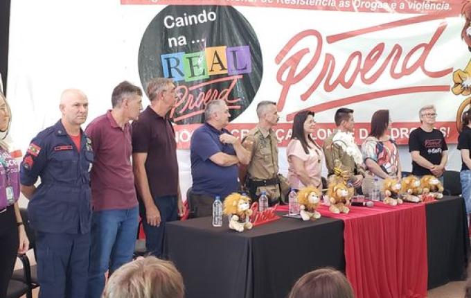 Proerd forma turma com mais de 100 alunos em Iporã do Oeste