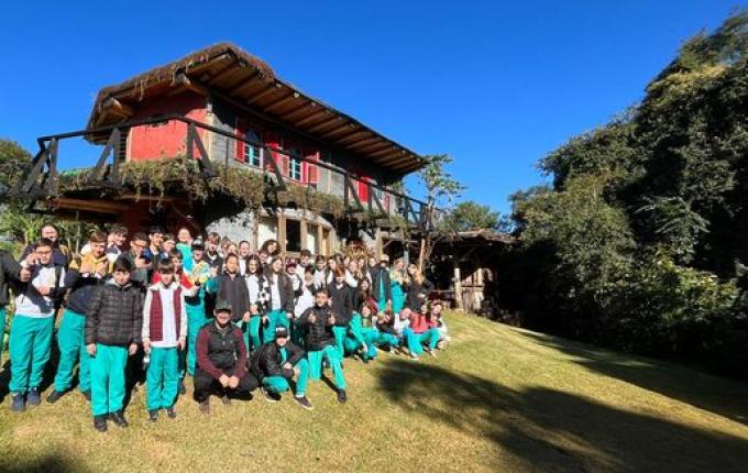 Turismo é trabalhado por alunos do CEMEG de São José do Cedro