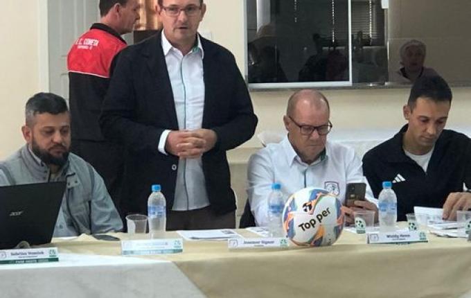 Definido o sistema de disputa da Copa Oeste de Futebol Amador 2025