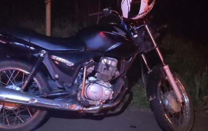 Motociclista sofre ferimentos graves em queda de moto na SC 386 em Mondaí