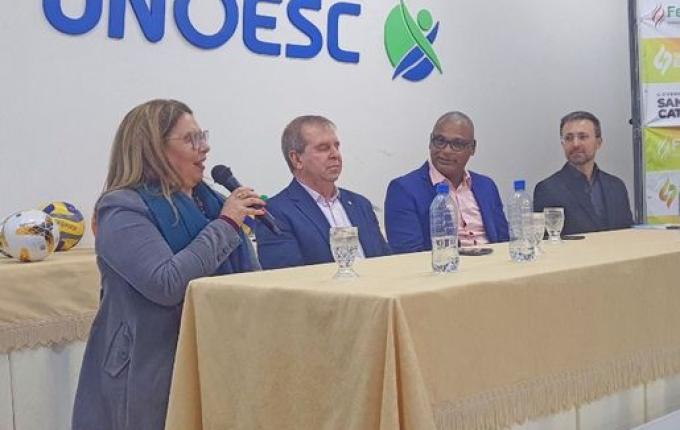 Prefeitura, Unoesc e Fesporte integram Projeto de Iniciação Desportiva