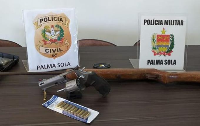 Três pessoas são presas pela Polícia em duas ocorrências distintas na região