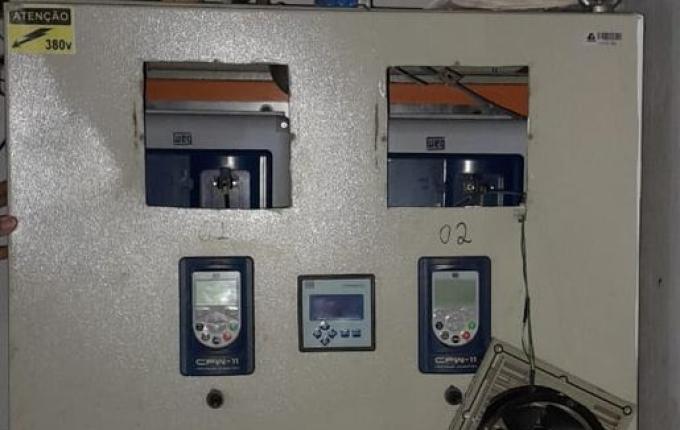 Ladrões invadem e furtam fiação elétrica da Estação de Água Bruta da Casan