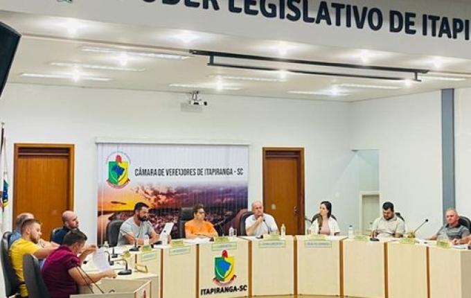 Três projetos abrem trabalhos da Câmara de Itapiranga nesta segunda-feira