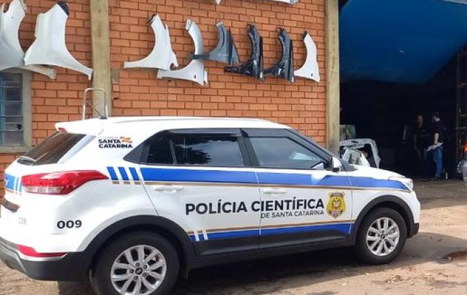 Homem é preso e empresa de “desmanche” é fechada durante Operação em SMOeste