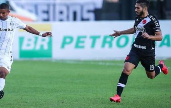Grêmio fica no 0 a 0 com o Vasco e empata a quarta seguida no Brasileirão