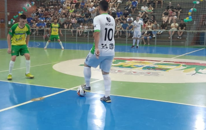 São Miguel Futsal vence Nova Itaberaba na final e garante vantagem para a volta