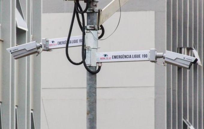PM instala novas câmeras de segurança em São Miguel do Oeste