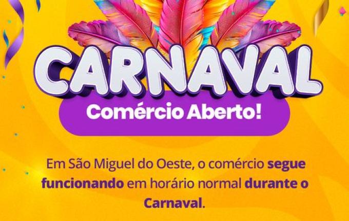CDL de SMO orienta abertura do comércio durante o carnaval de 2025