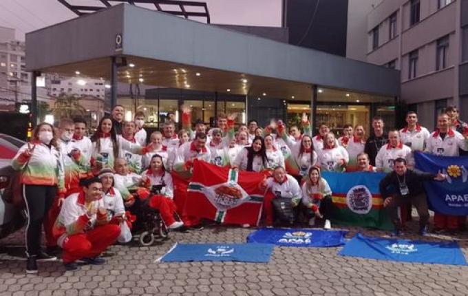 OUÇA: APAEs da região participam de olimpíadas em Lages