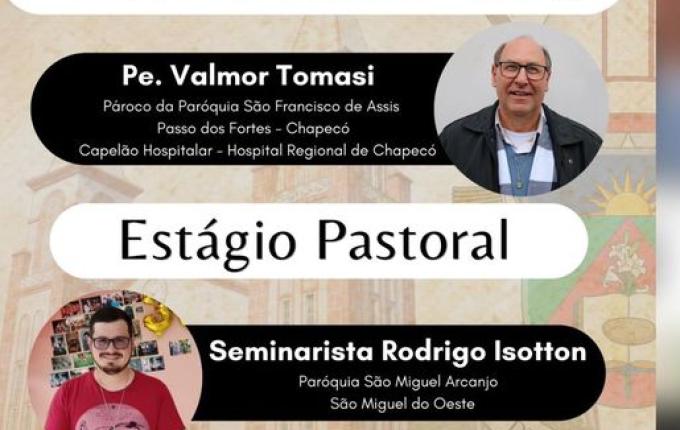 Paróquia São Miguel Arcanjo recebe seminarista para estágio pastoral em 2025