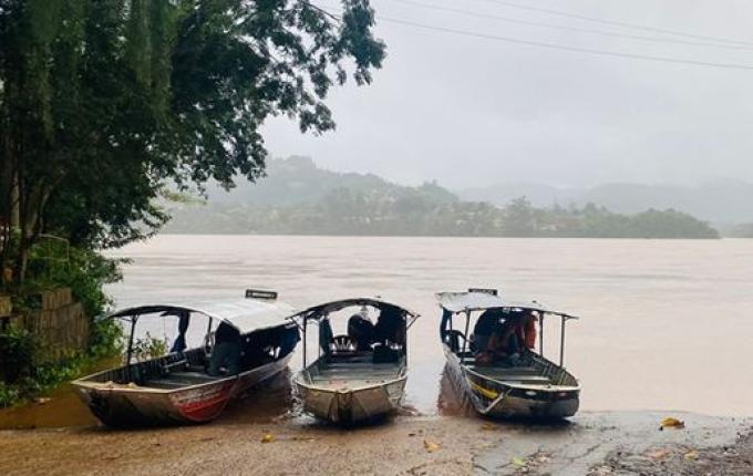 Barca segue sem realizar travessia do Rio Uruguai em Itapiranga