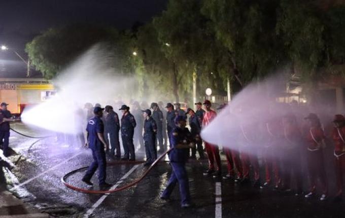 Corpo de Bombeiros de Anchieta fecha 2023 com solenidades
