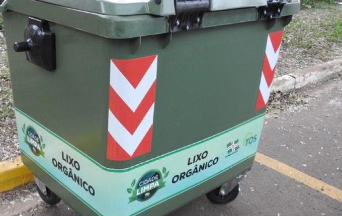 Município amplia área para instalação de containers para o lixo orgânico
